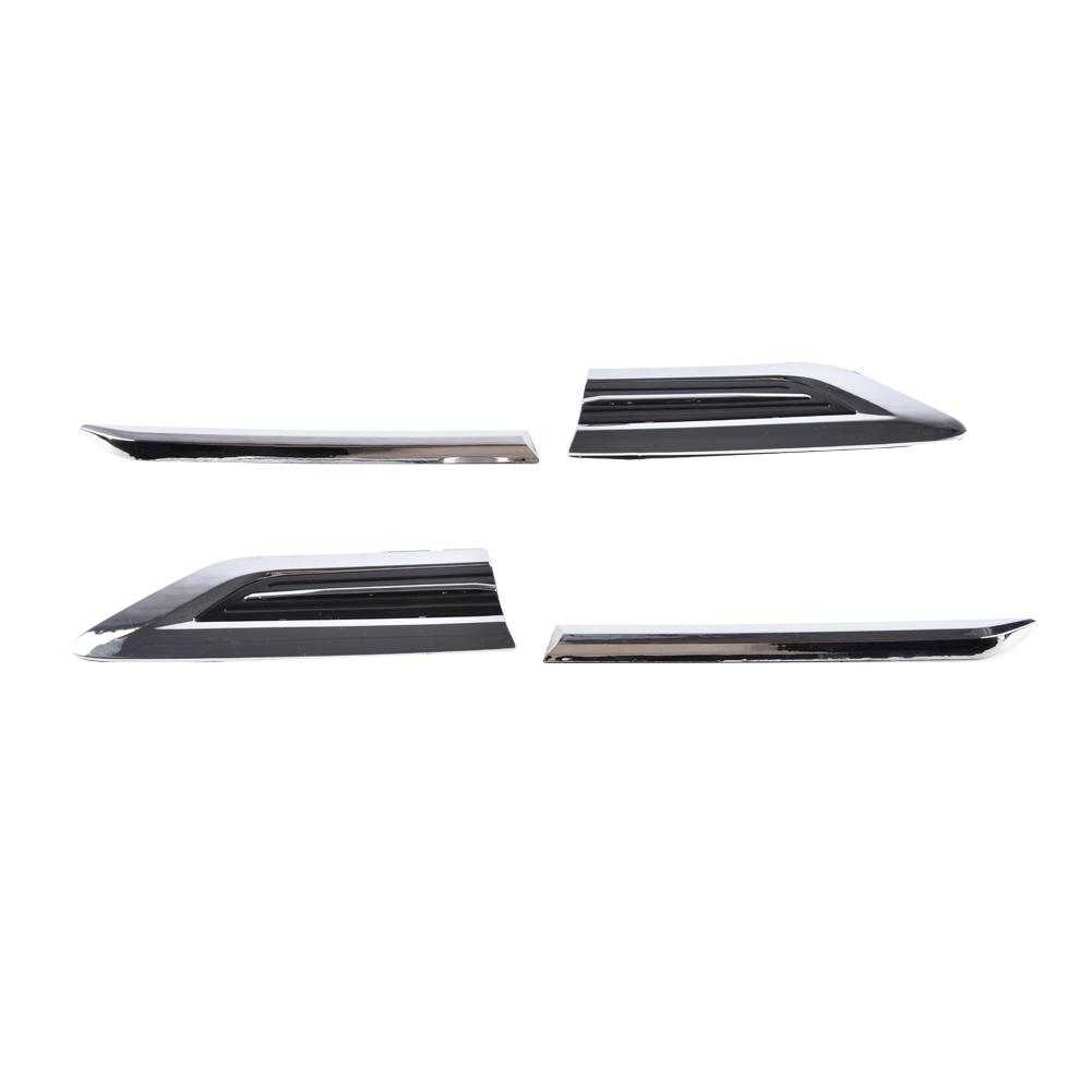 4 Stück Auto Tür Seitenflügel Emblem Abzeichen Aufkleber Abdeckung Zierleiste Für VW Tiguan Mk2 2016 2017 2018 Styling Formteile Auto Zubehör