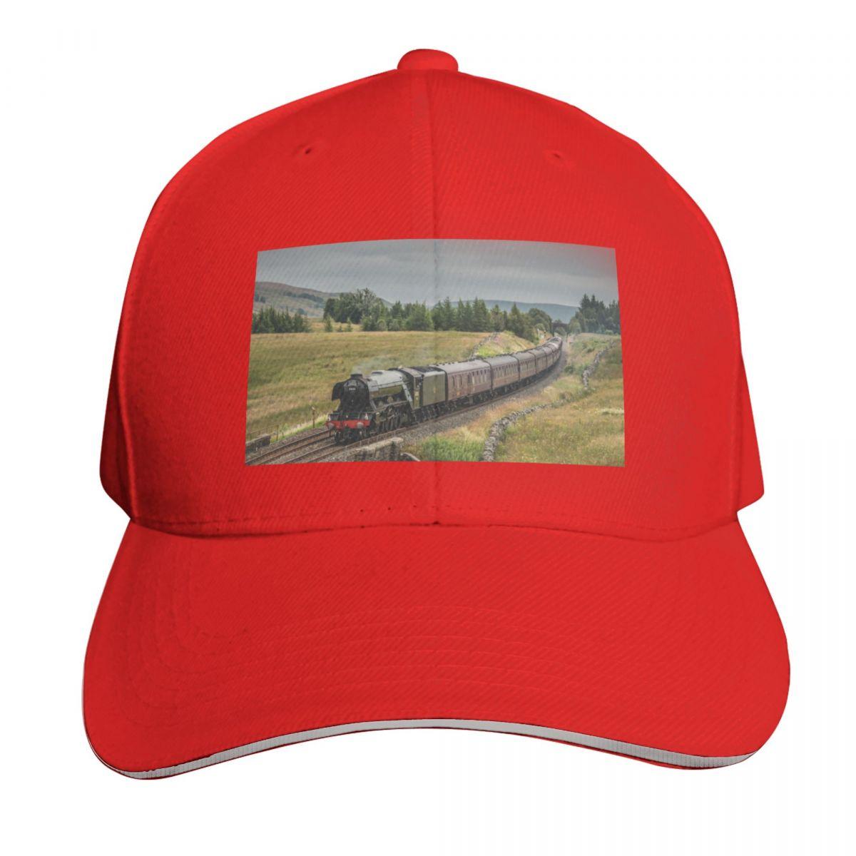 The Flying ScotsUnisex on the Settle to Carlisle Railway Baseball Cap Golf Hat New In Hat Trucker Cap Unisex Womens