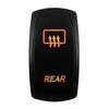 12V-24V Orange Led Rocker Switch Waterproof 20A Amber Light SPST DPDT Toggle Key for Car Boat ATV Camper Motorhome Auto Machine Switches4