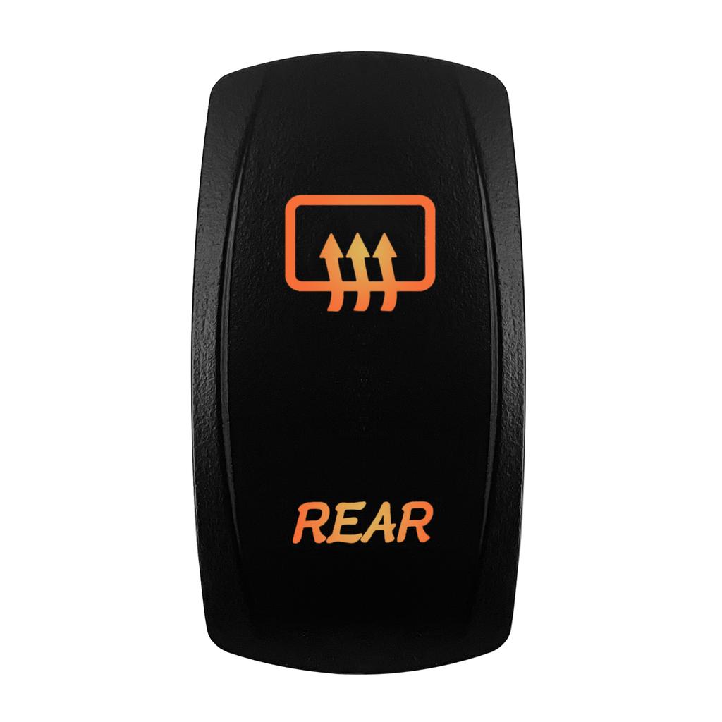 12V-24V Orange Led Rocker Switch Waterproof 20A Amber Light SPST DPDT Toggle Key for Car Boat ATV Camper Motorhome Auto Machine Switches4