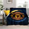 Manchester Football Club Badge Blanket Soft And Comfortable Home Decor Digital Printing Outdoor Plush Blanket Sheet