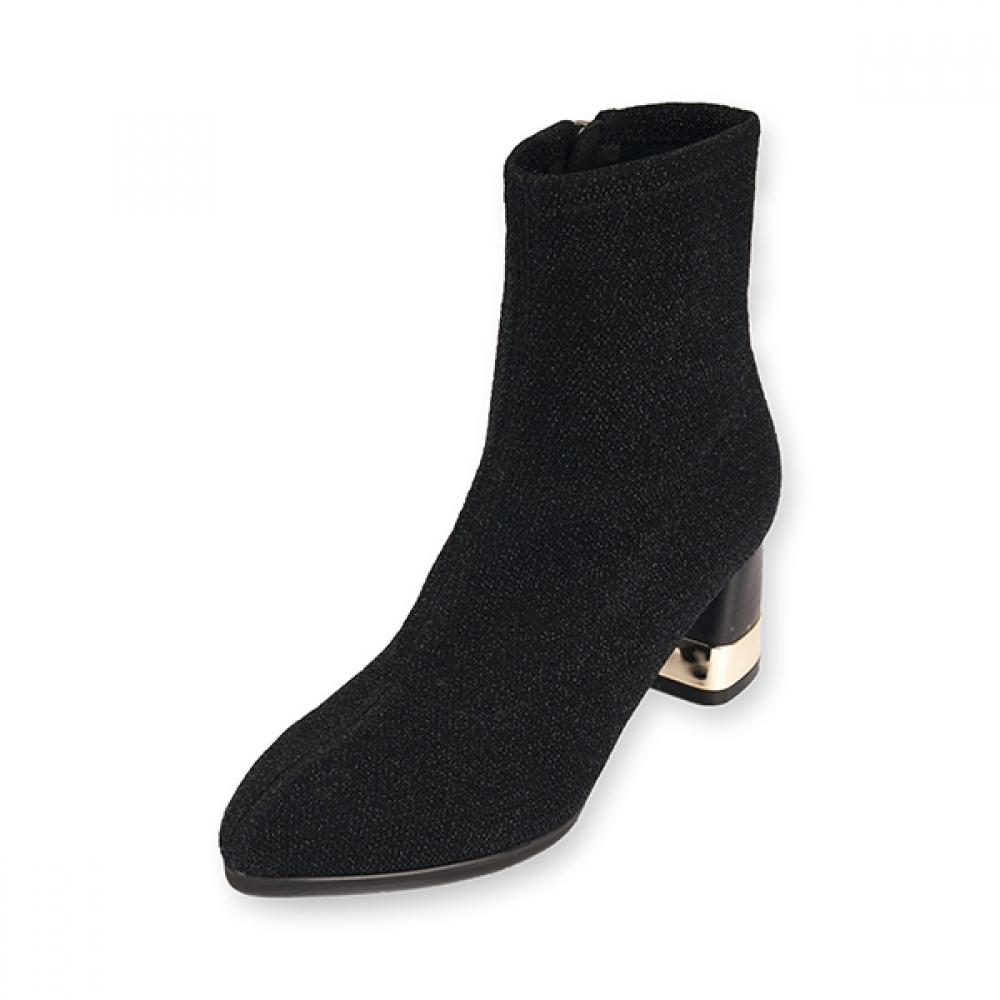 

[directly Managed By The Head Office] Portfolio Women S Gold Point Span bootS pf9wbS602bk PF9WBS602BK/230
