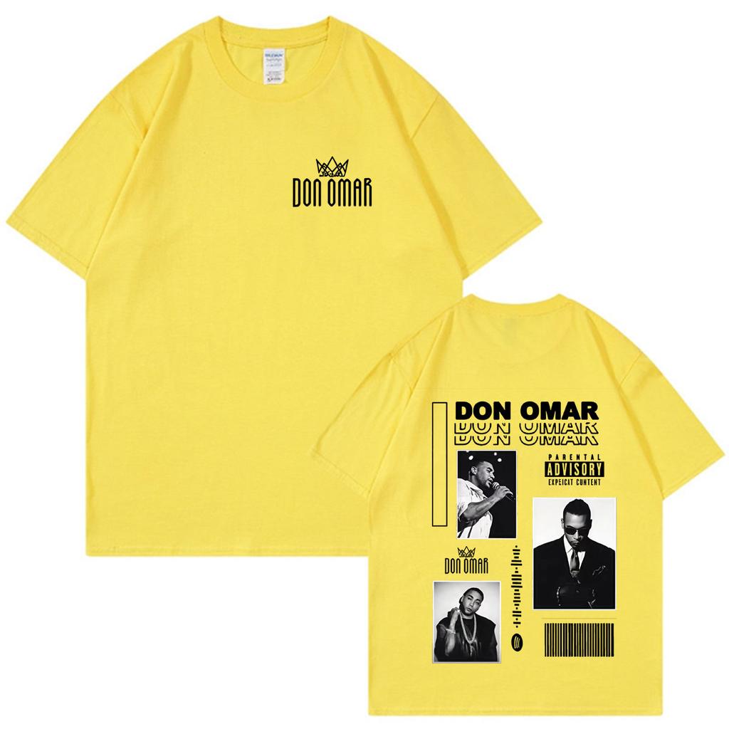 Rapper Don Omar Classic Graphic Tshirt Men Women Hot Sale Short-sleeved Plus Size Tops High Quality Casual O-Neck Cotton Tshirts