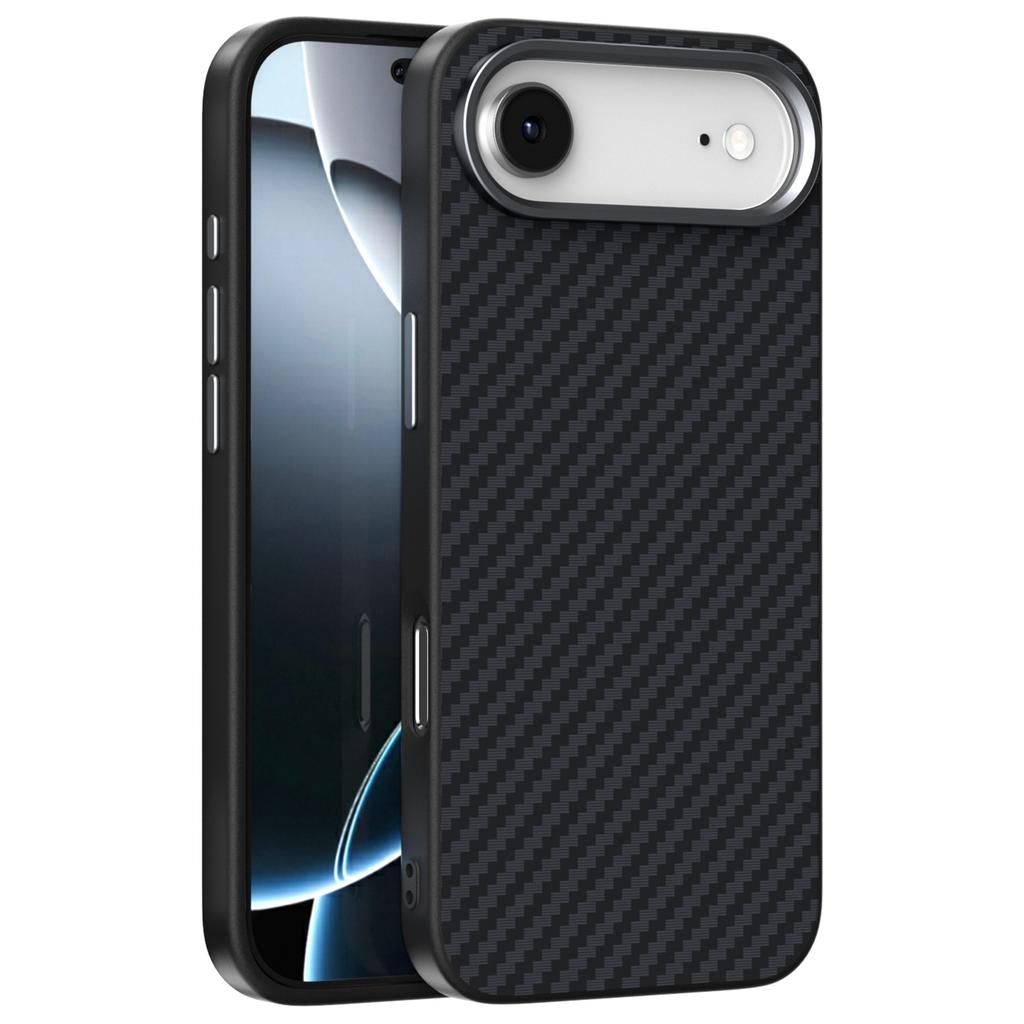 ABEEL For iPhone Air Case Compatible with MagSafe Carbon Fiber Texture Back Cover