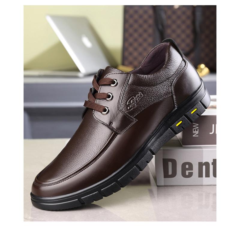 Men's Genuine Leather Casual Shoes Retro Handmade Soft Sole Light Business Shoes for Men Outdoor Leisure Driving Men's Casuals
