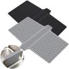 Dishwasher Safe Black Silicone Sink Mat Double Sink Cover Easy To Clean Fresh Kitchen Atmosphere Dishwashing Area
