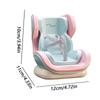 Durable Doll Car Seat Plush Doll Car Safety Seat Small Stuffed Toy Air Vent Carseat Cartoon Chair Model For Dressing Table