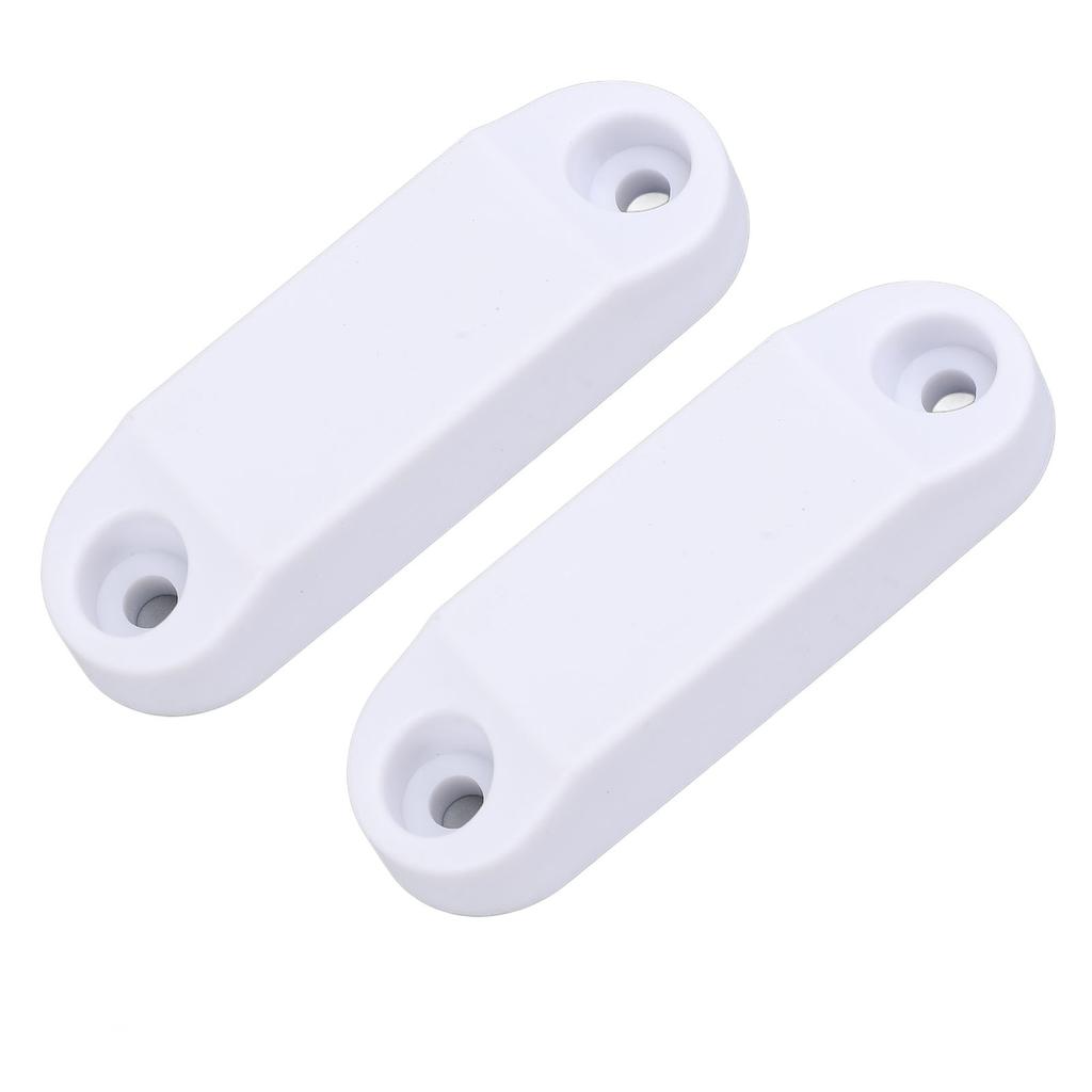 2 Set RV Magnetic Baggage Door Catch White RV Storage Door Holder for Campers Motor Homes