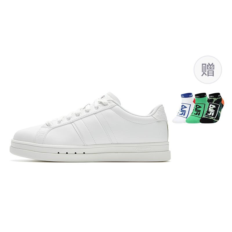Men's Sneakers FILA Vigor Abrasion Resistant Coverage Low top Tennis Shoes Men's White Medium White