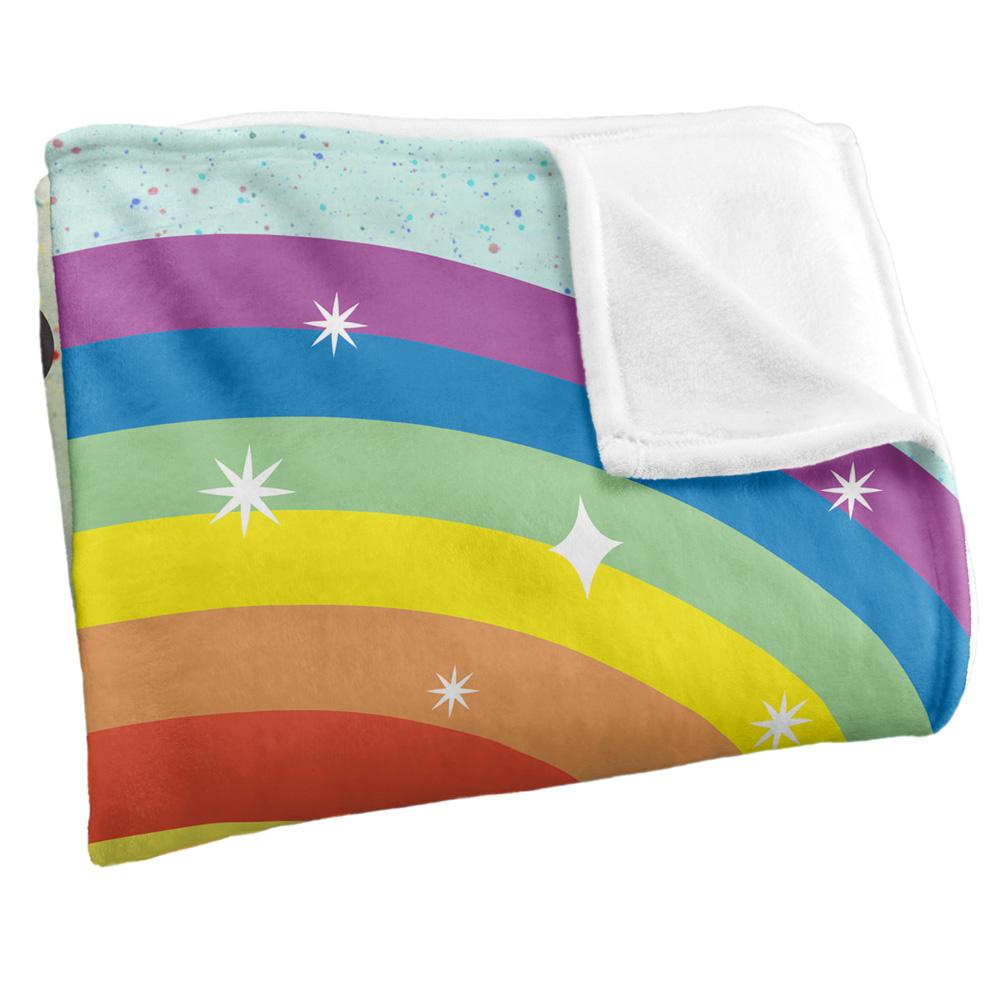 SpongeBob SquarePants Silky Rainbow Supersoft Blanket