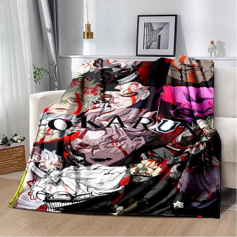 2026 New Style DAN DA DAN Anime Cartoon Blanket,Soft Throw Blanket for Home Bedroom Bed Sofa Picnic Travel Office Cover Kid Gift