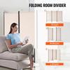 Folding Fabric Room Divider Privacy Screen for Office or Hotel Use