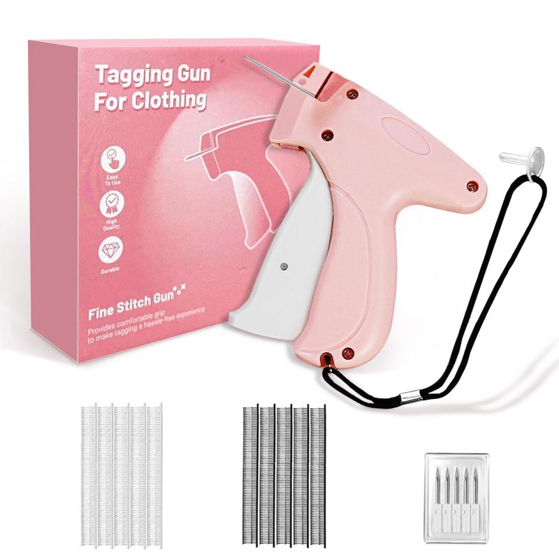 Pistola de Puntadas Finas Stitchy Quick Arreglador de Ropa Para Ropa Micro Pistola Etiquetadora Ropa Mini Rápida Pegajosa Pistola de Coser Herramienta para Dobladillos