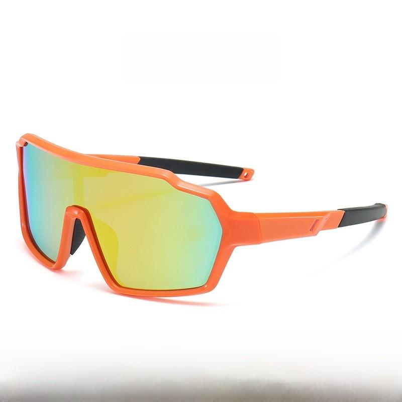 

Summer 2024 Kids Polarized Cycling Sunglasses With Uv400 Protection For Outdoor Sports Orange Black