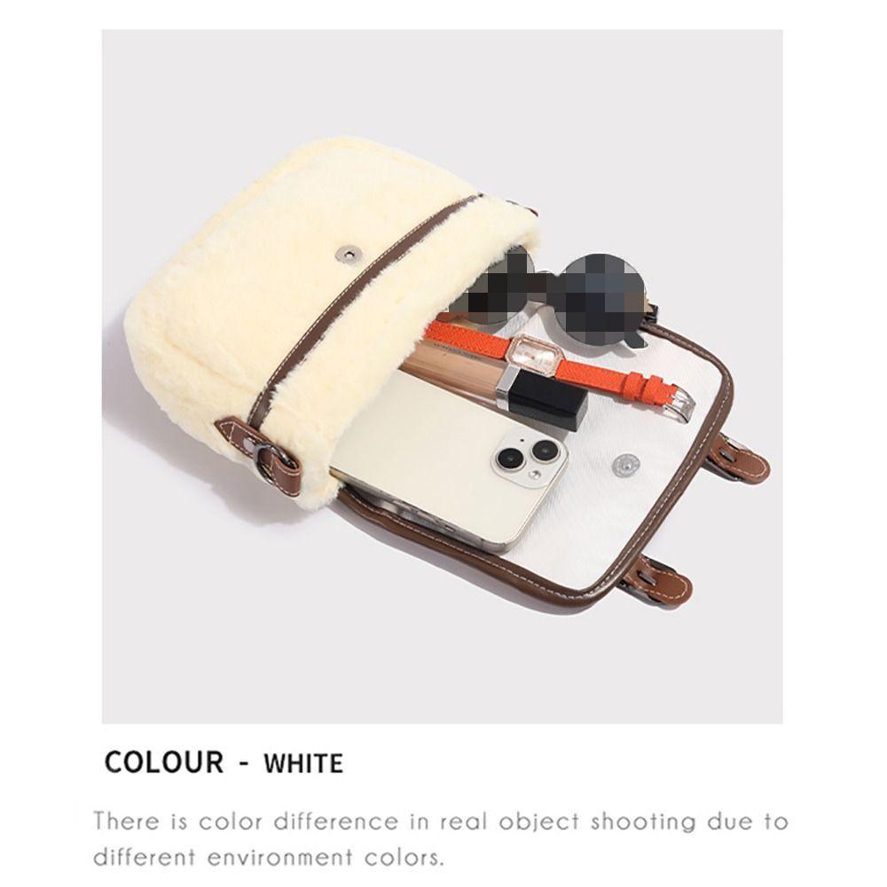 Fashion Furry Kitten Handbag High Appearance Level Adorable Cat Clutch Bag Soft Crossbody Bag Girl's Gift
