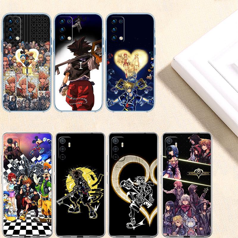 Kingdom Hearts Transparent Phone Case for Motorola Moto G7 G8 G9 G84 G85 G73 G24 G15 Z2 Play Power Plus
