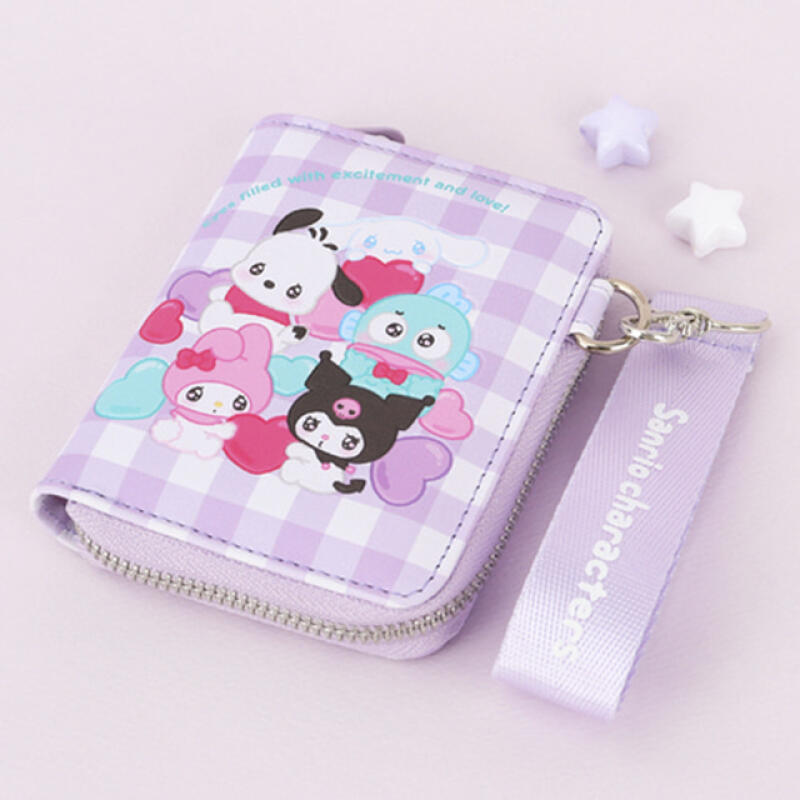 Emokyung Sanrio Characters Strap Wallet