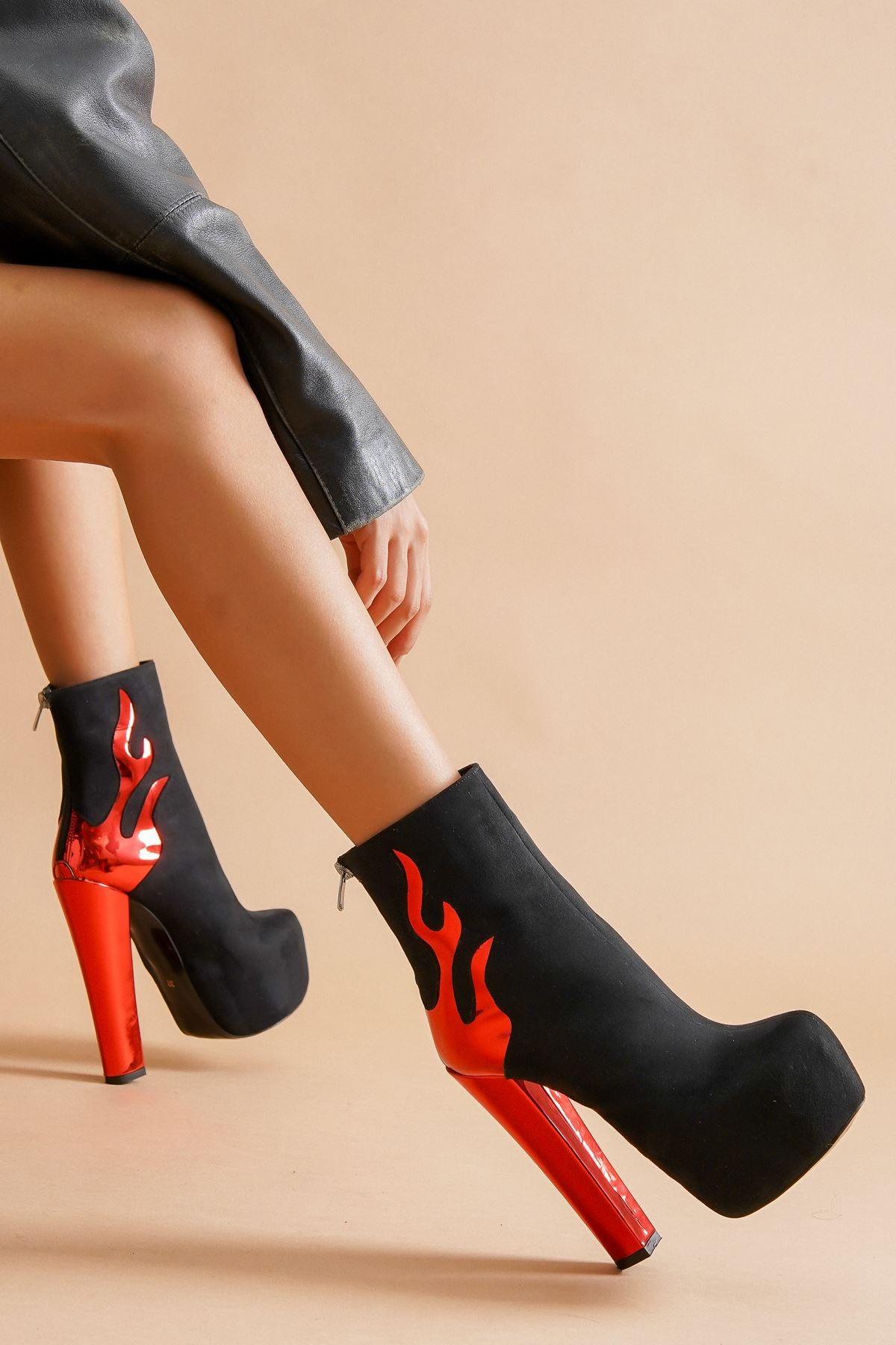 

Женские модные роскошные ботинки ручной работы на высоком каблуке специального дизайна 35 черный белый