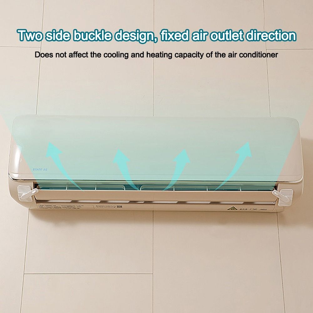 2Pcs Anti-direct Air Conditioner Limit Buckle Air Conditioner Swing Blade Angle Controller