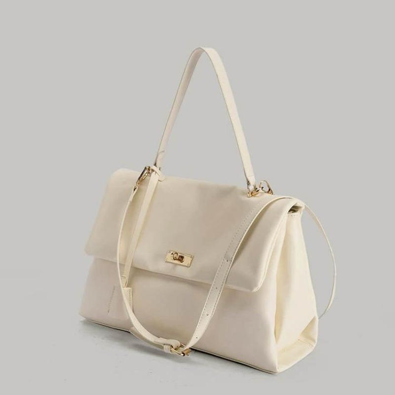 Fashion All-in-one Texture Hand Bill of Lading Shoulder Bag Simple Casual Flip Bag Niche Design Messenger Bag