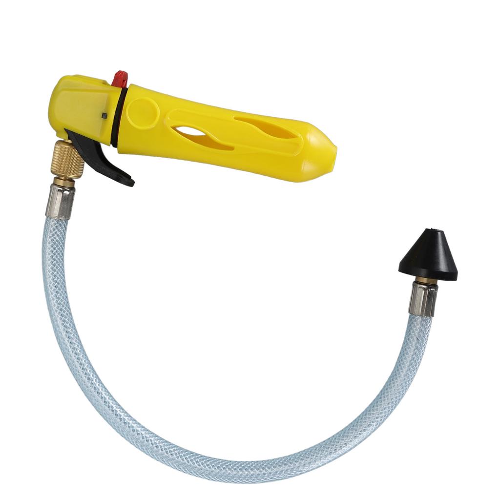 Threaded Drain Gun Efficient Versatile CO2 Cartridge Drain Gun Blaster Cleaner with Flexible Hose