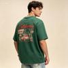 Soft Cotton Unisex Short Sleeve Tshirt California Burrito Retro Beach Palm Tree Print Crew Neck Holiday Unisexs Tee Six Shades