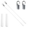 Fiberglass Vertical Blind Tilt Rod Blinds Opener with Handle 2 Strong Window Blinds Repair Tool for Openers