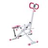Squat Machine, Deep Squat Rowing Machine for Home, Easy Setup & Foldable Exercise Equipment, Glute Trainer Machine with 3 High-Strength Resistance