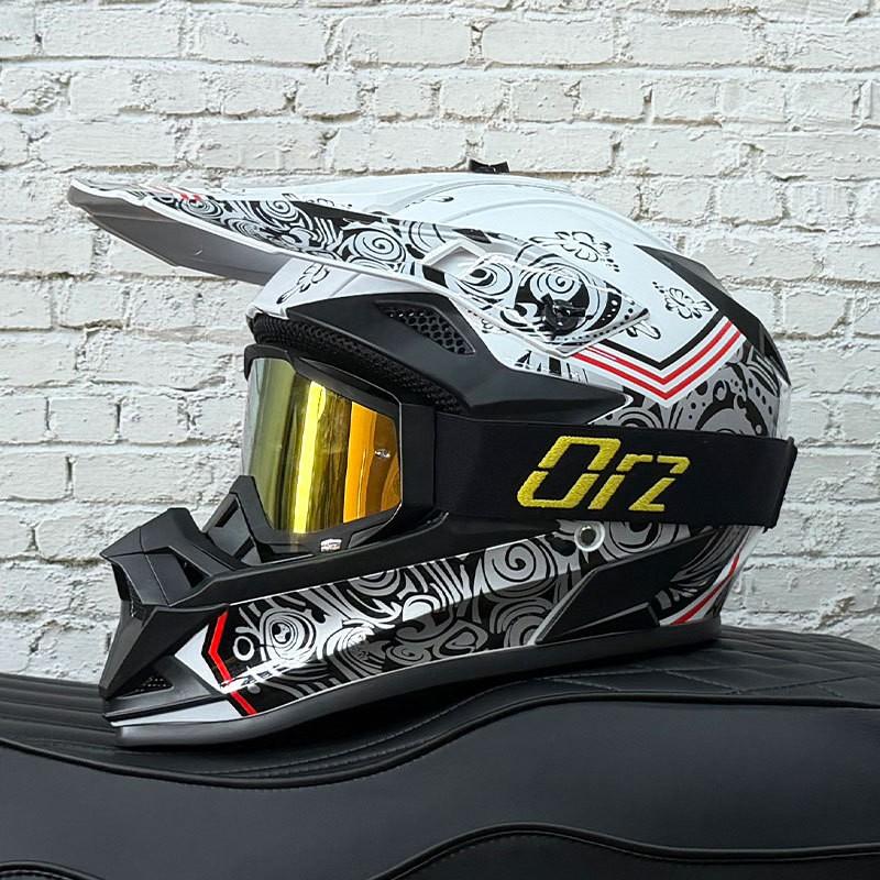 Full Face Mountain Bike Helmet DH Downhill MTB Trail Cycling Adult Unisex ABS Safety Gear