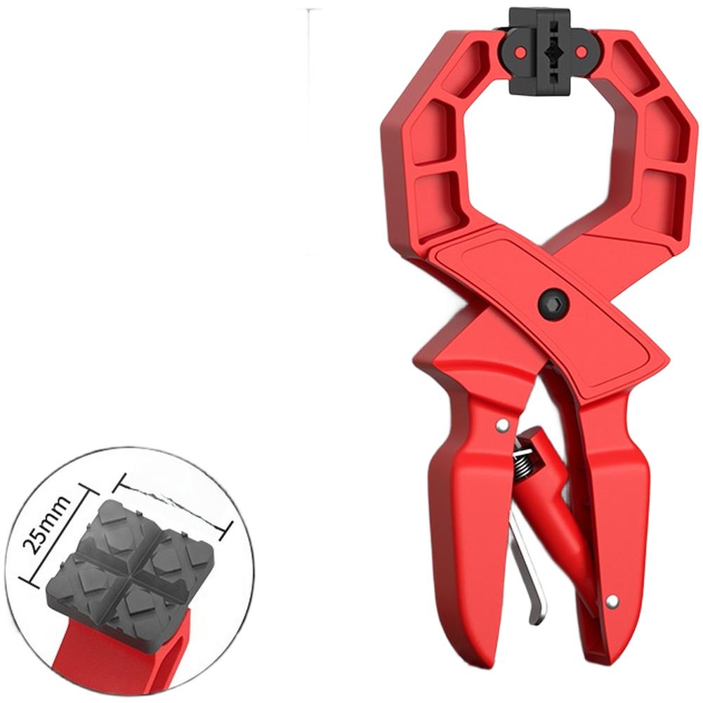 

ABS Material Woodworking Clamps Rubber Coated Clamp A