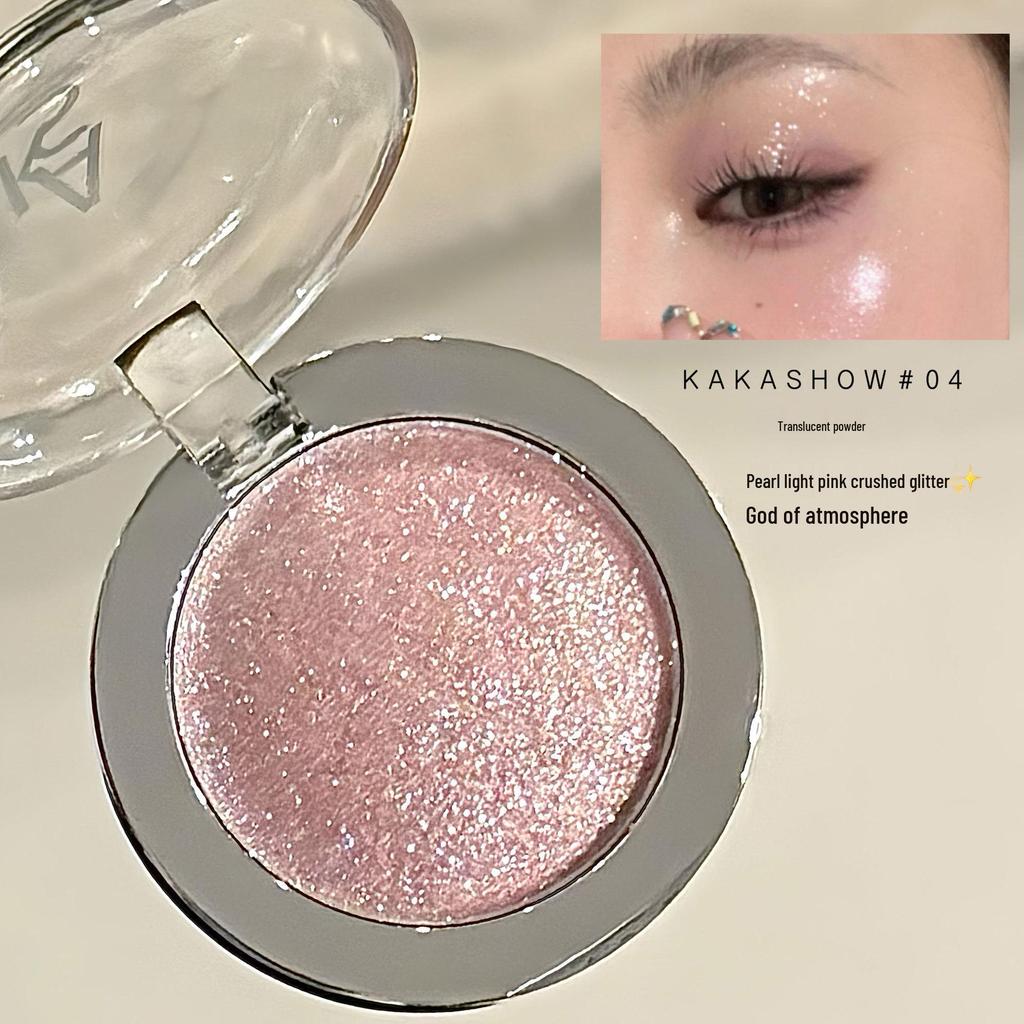 KAKASHOW Water-Forged Luminous Highlighter: Pearlescent, Long-Lasting, Creamy Texture for Eye/Face Brightening