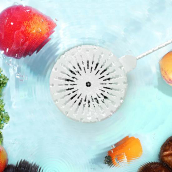 Frukt Grønnsaksvasker Ultralydrenser IPX7 Vanntett Bærbar Batteridrevet Trådløs Frukt Grønnsaksrenser Apparat