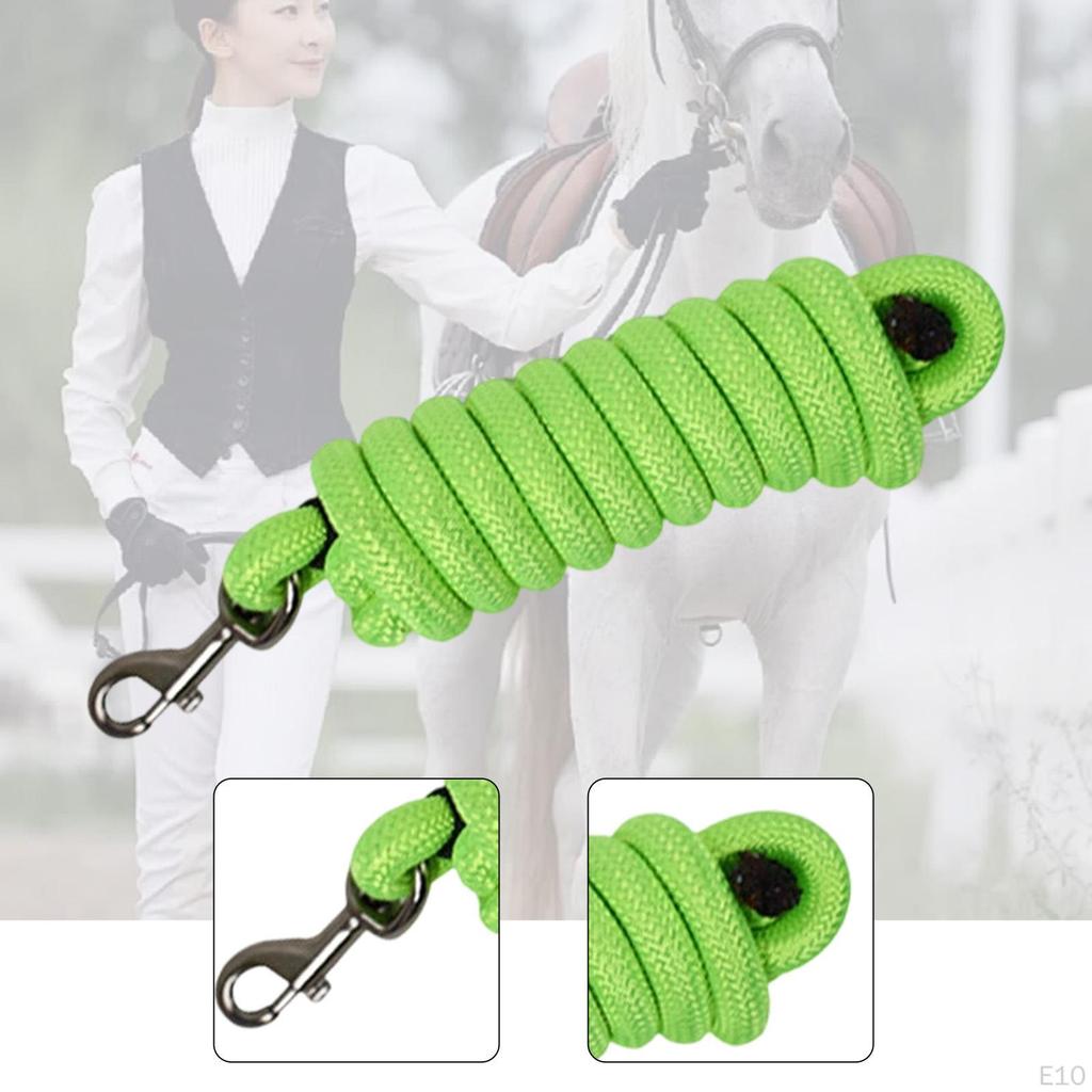 Rope for Horses, Lunge Line, Long, Fastener Halters, Performance Farm Animals