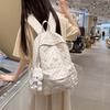 Schoolbag Japanese Ins Small Fresh School Bag for Girls Junior High School Students Large Capacity Backpack College Student Travel Commuter Backpack