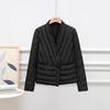 Women's V-Neck Lightweight Down Jacket - 2025 Autumn/Winter, 90% White Duck Down, Stylish Slim Fit Outerwear