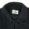 Vintage Bulgaria Jessica Cashmere Blend Wool Coat Women L Gray Full Zip(USED)