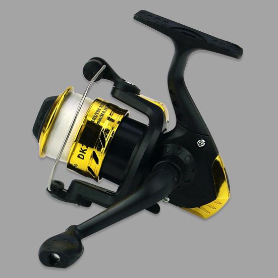 Spinning Reel Metal Spool Fishing Wheel Ergonomic Foldable Design User-Friendly All Purpose Fishing Spinning Reel