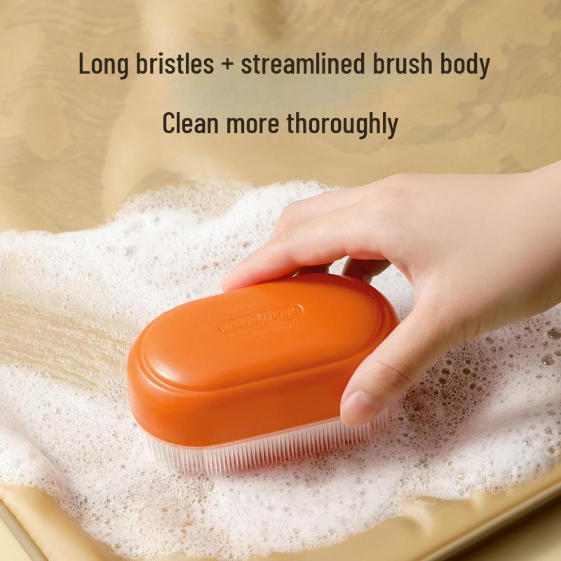 Multifunktionale Reinigungsbürste mit weichen Borsten: Schonend zu Kleidung und Schuhen, ideal für Wäschereien und Studentenwohnheime.