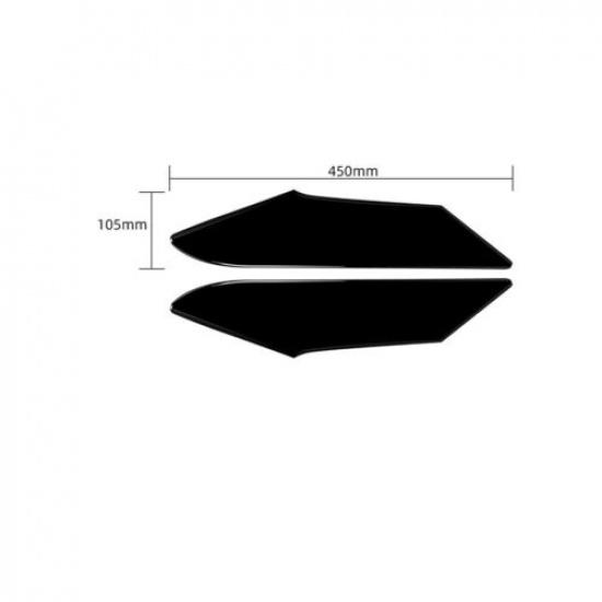 Glossy Piano Black Door Storage Cover Trim For Porsche 718 Boxster Cayman