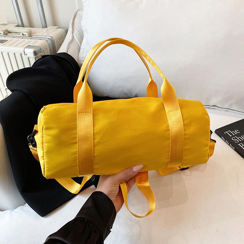 Casual Quilted Nylon Pillow Bag for Women Minimalist Handbag Fashion Shoulder Bag