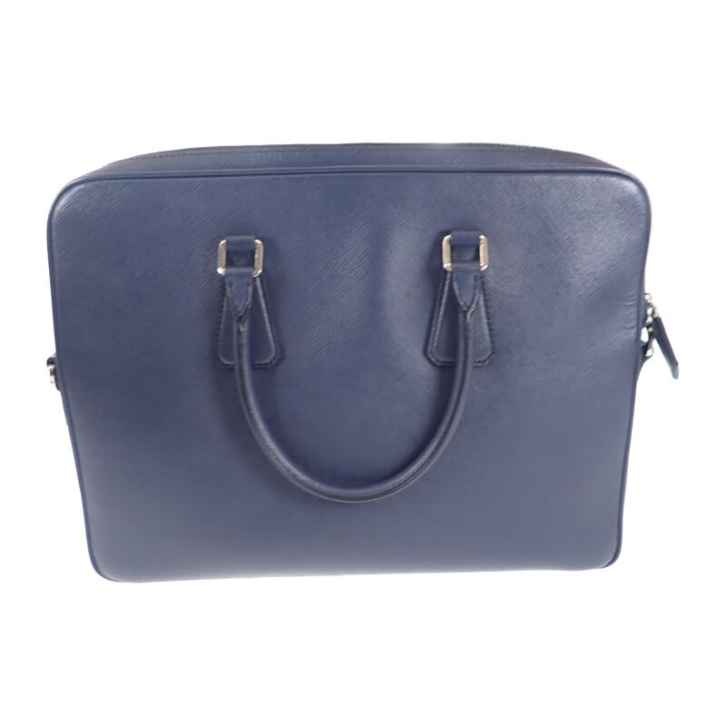 Prada 2VE3689Z2F0216 Aktentasche Marineblau Saffiano Herren