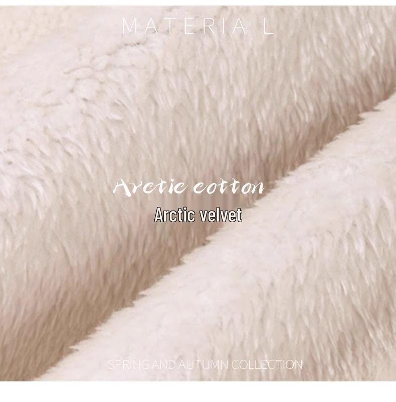 Women's Oversized Fleece-Lined Sweatshirt Jacket - New Winter Style, Lamb Fleece, Trendy Cardigan Top