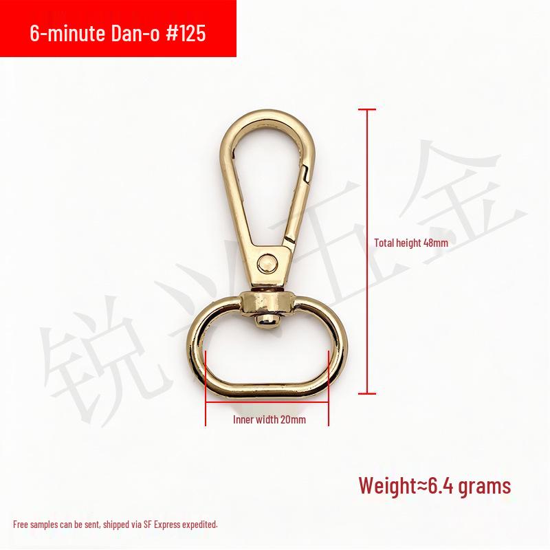 Zinc Alloy Metal Dog Leash Buckle and Luggage Strap Hook