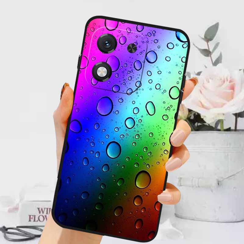 For Honor X70i 5G Case Luxury Marble Silicone Soft Phone Covers for Honor X70i 5G Protective TPU Back Shells ABR-AN00 Coque Capa