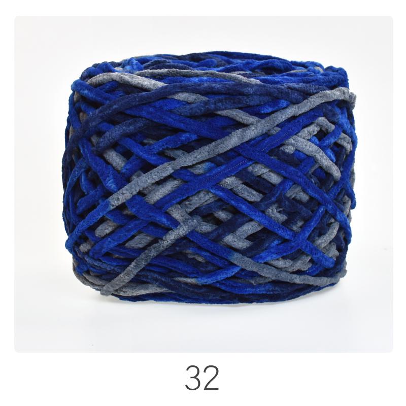 Chunky Ice Silk Yarn for Hand-Knitting: Ideal for Sweaters, Scarves, Bags, Crochet Dolls, and Hooked Shoes