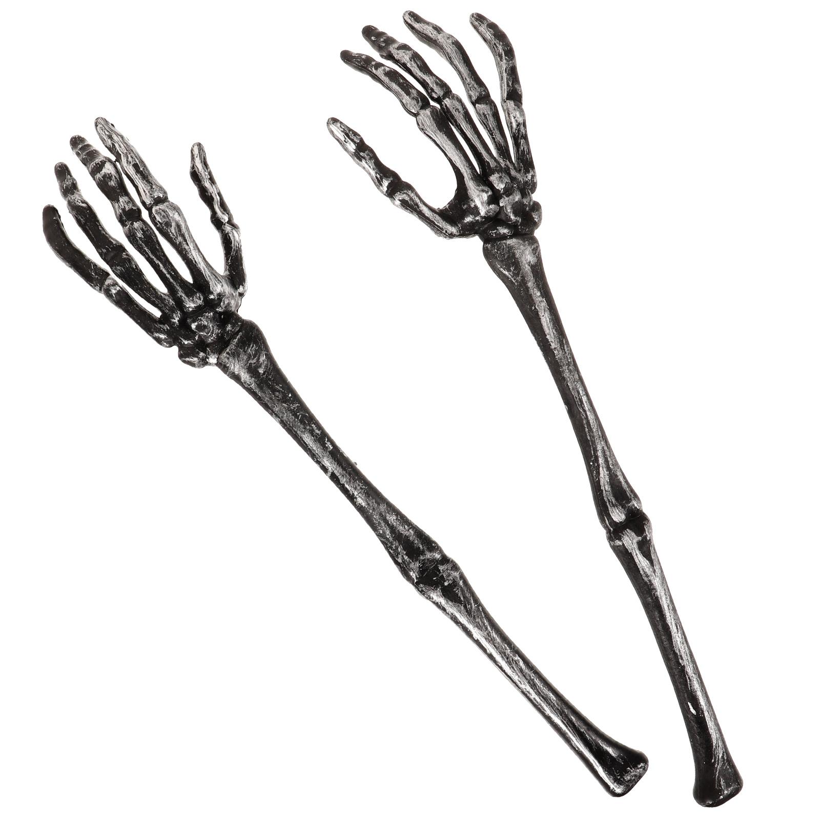 

2 шт. Щипцы для салата, вилка, череп, коготь, ложка, совок, сервировочный пластиковый набор для Хэллоуина, вилки для кухни