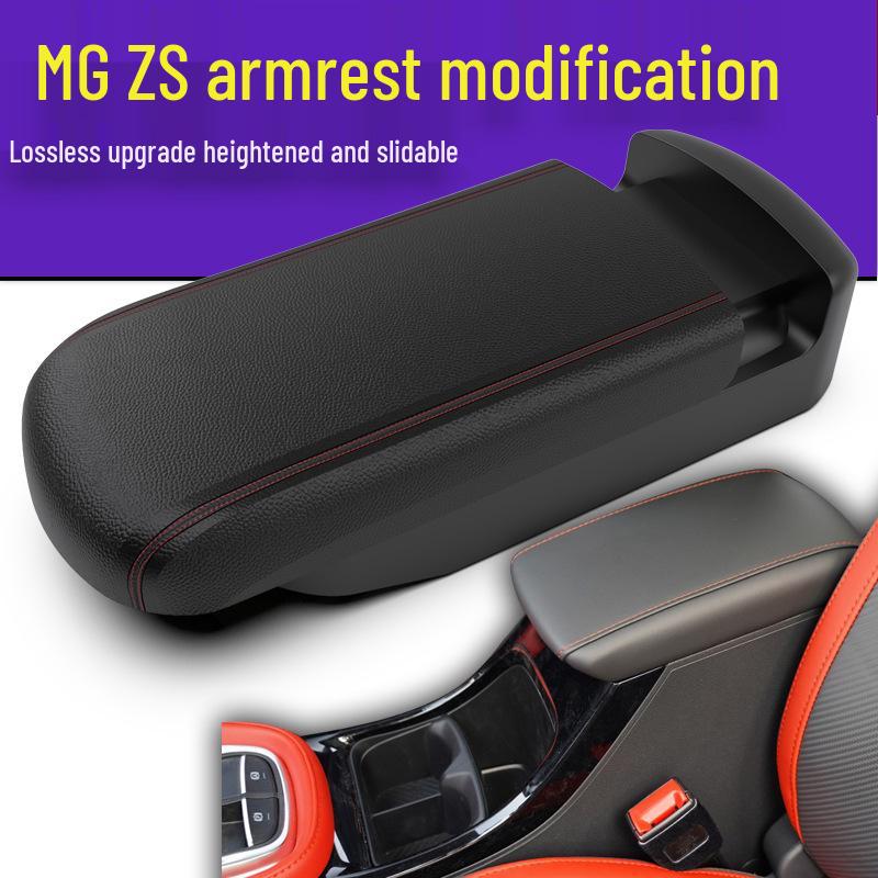 

Накладка на подлокотник MG ZS: Аксессуар для модификации интерьера In-stock MG ZS Cover [Black and Red Line]