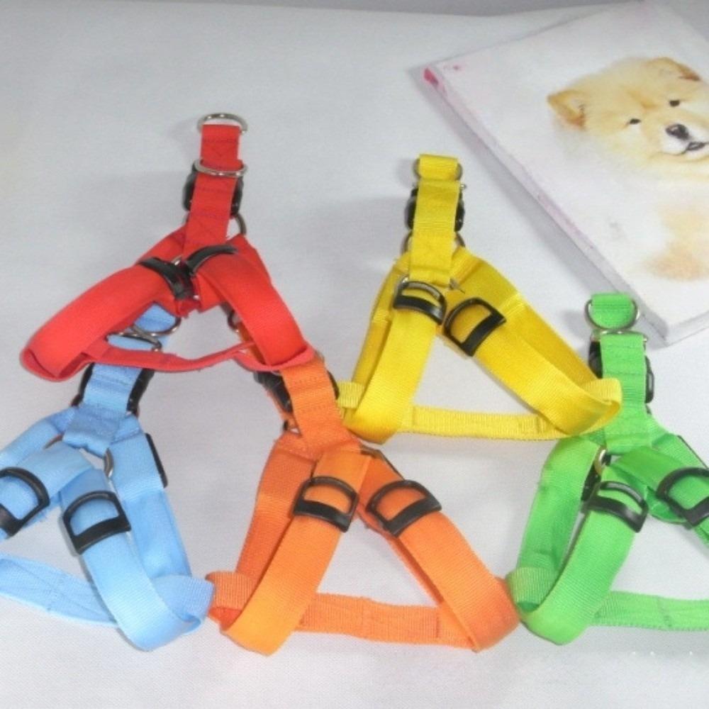 Light Up LED Dog Harness Rechargeable Flashing Luminous Pet Chest Strap Adjustable Soft Dog Glowing Vest Night Walking The Dog