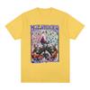 Rooster and Buffalo Buy Stocks Suck Cocks Meme Graphic T Shirt Fashion Vintage Short Sleeve T-shirts Cotton Casual T Shirts Unisex