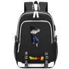 Anime Dragon Ball Canvas Backpack for Boy Girl Back To School Book Bag Anti Theft Travel Bag Student Waterproof Backpack Men Women Travel Leisure Bag